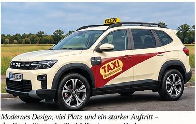 Neuer Dacia Bigster für Taxi Mönnigmann